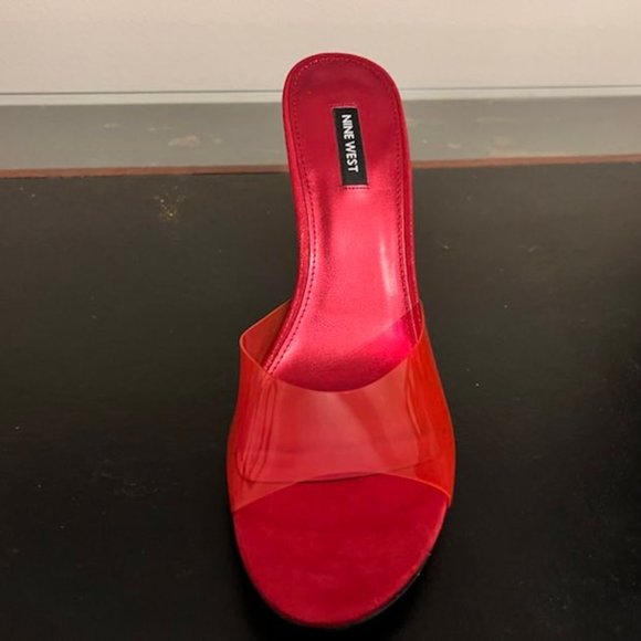 Brand New (never worn) Red Hot Nine West Shoe! - Picture 3 of 3